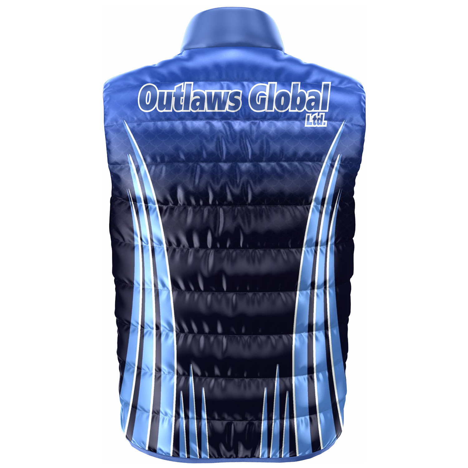 Custom Football Puffer Vest Chicago, IL 60601 Outlaws Global ltd – American Football Puffer Vest Supplier