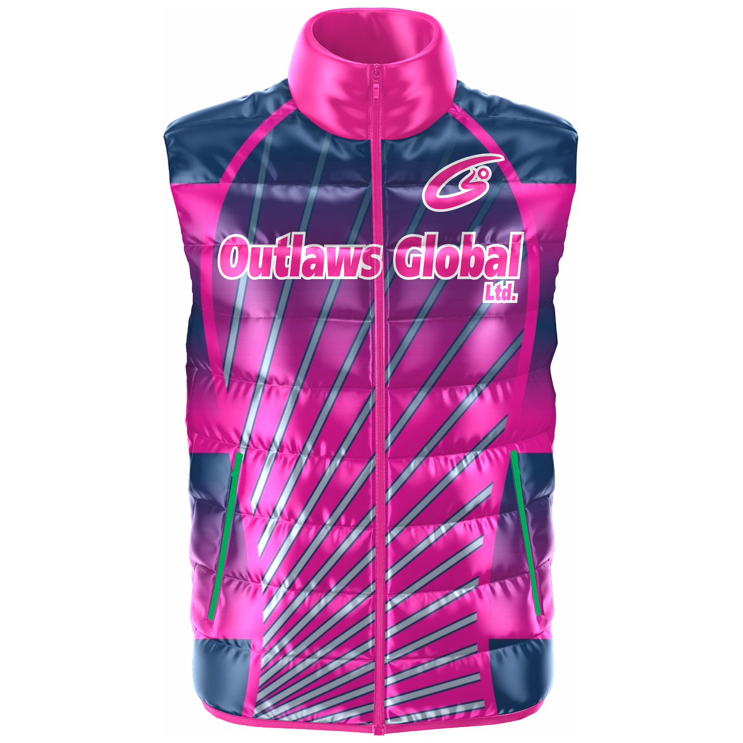 Full Sublimation Print Puffer Vest