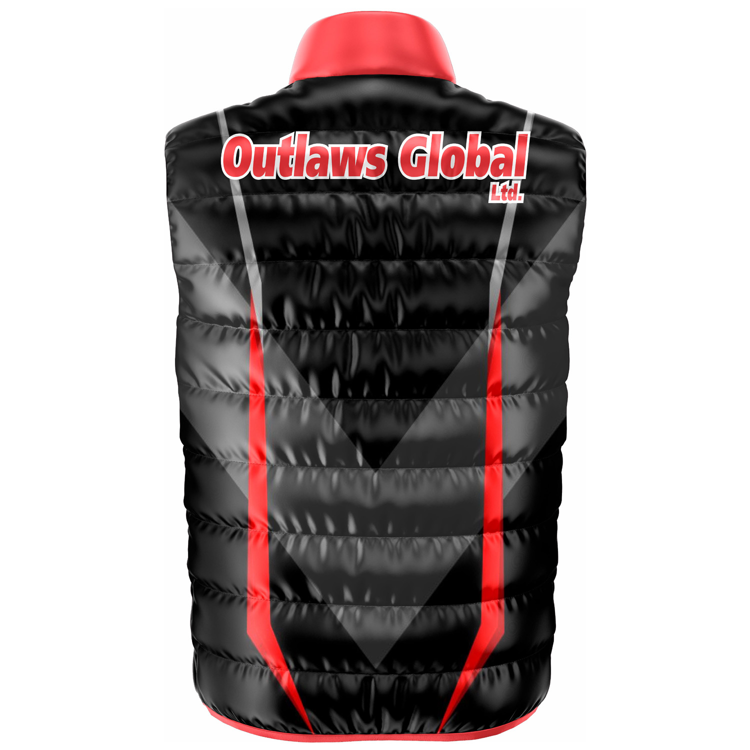 Custom Football Puffer Vest Washington, D.C. 20001