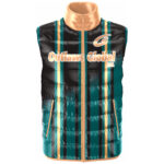 Football Puffer Vest Chicago 60601 Outlaws Global ltd – American Football Puffer Vest Supplier