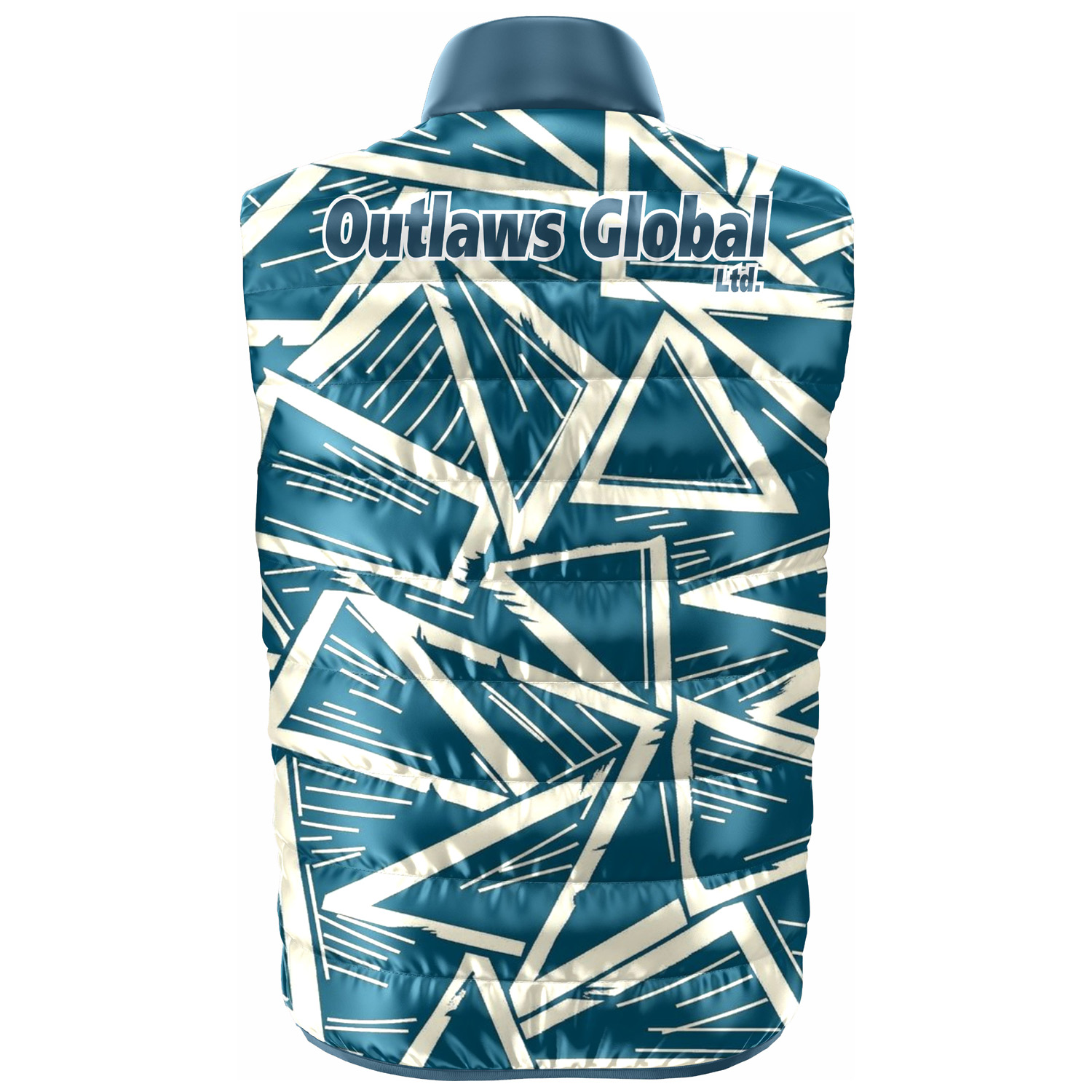 Football Puffer Vest Philadelphia 19102 Outlaws Global ltd – American Football Puffer Vest Supplier