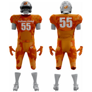 Jacquard Performance Polyester American Football Clubs Uniform – American Football Uniform Supplier