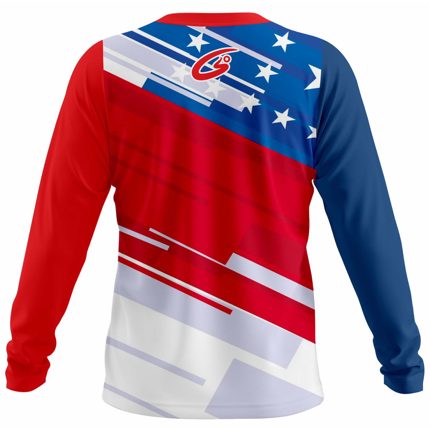American Football Player Long Sleeve Jersey by Outlaws Global Ltd