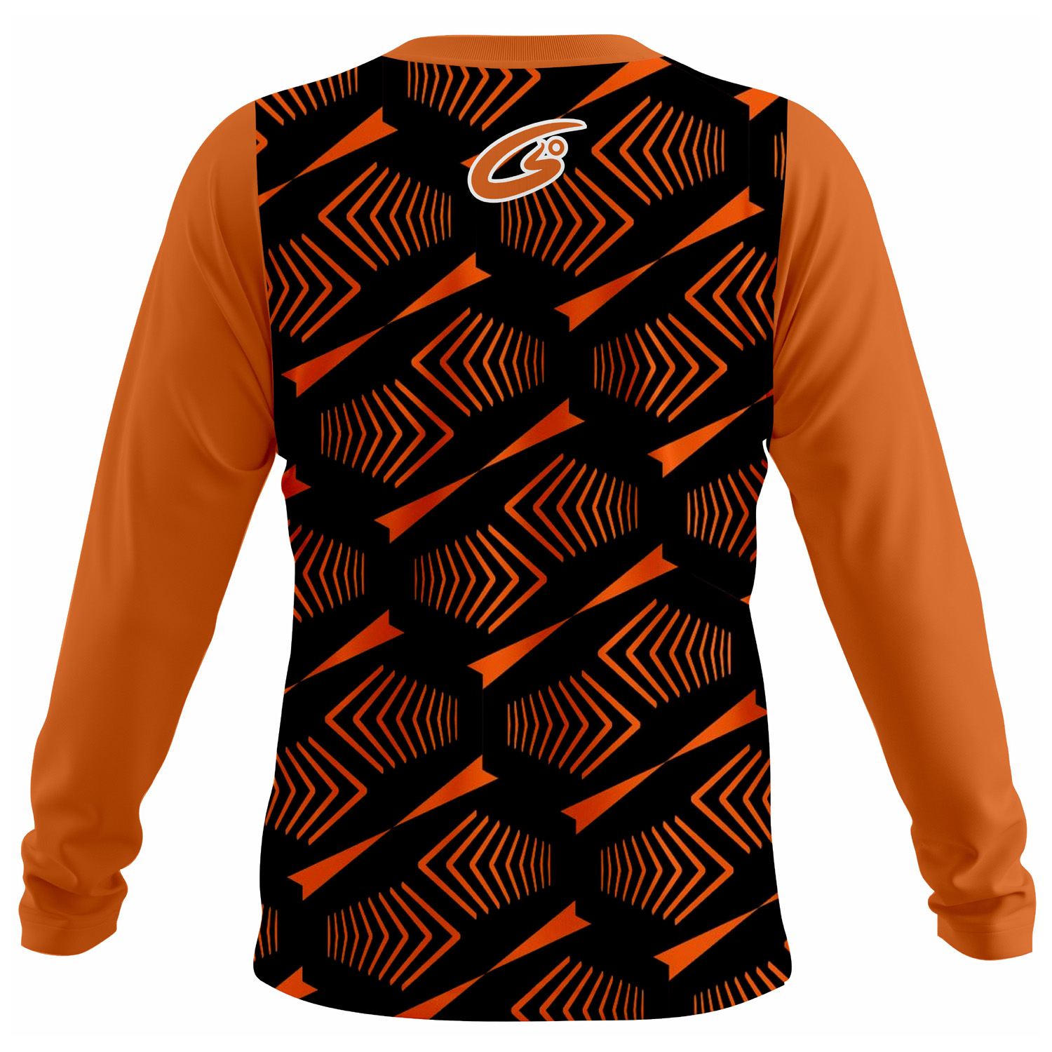 American Football Player Long Sleeve Jersey by Outlaws Global Ltd