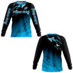 American Football Player Long Sleeve Jersey by Outlaws Global Ltd