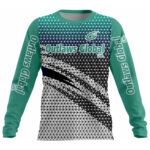 American Football Player Long Sleeve Jersey by Outlaws Global Ltd