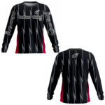 American Football Player Long Sleeve Jersey by Outlaws Global Ltd
