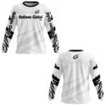 American Football Player Long Sleeve Jersey by Outlaws Global Ltd