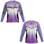American Football Player Long Sleeve Jersey by Outlaws Global Ltd