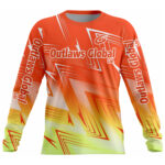 American Football Player Long Sleeve Jersey by Outlaws Global Ltd