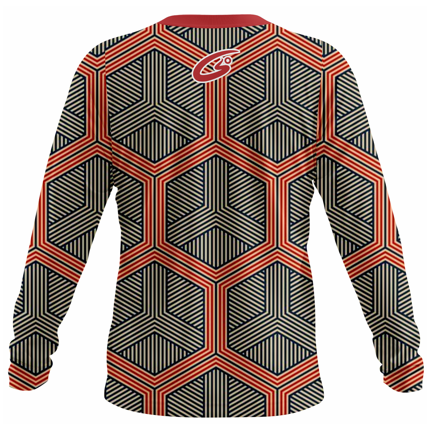American Football Player Long Sleeve Jersey by Outlaws Global Ltd