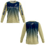 American Football Player Long Sleeve Jersey by Outlaws Global Ltd