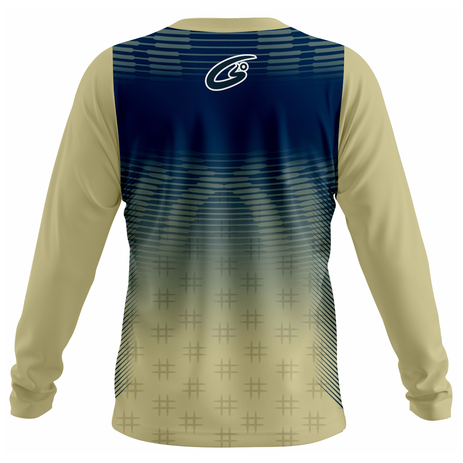 American Football Player Long Sleeve Jersey by Outlaws Global Ltd
