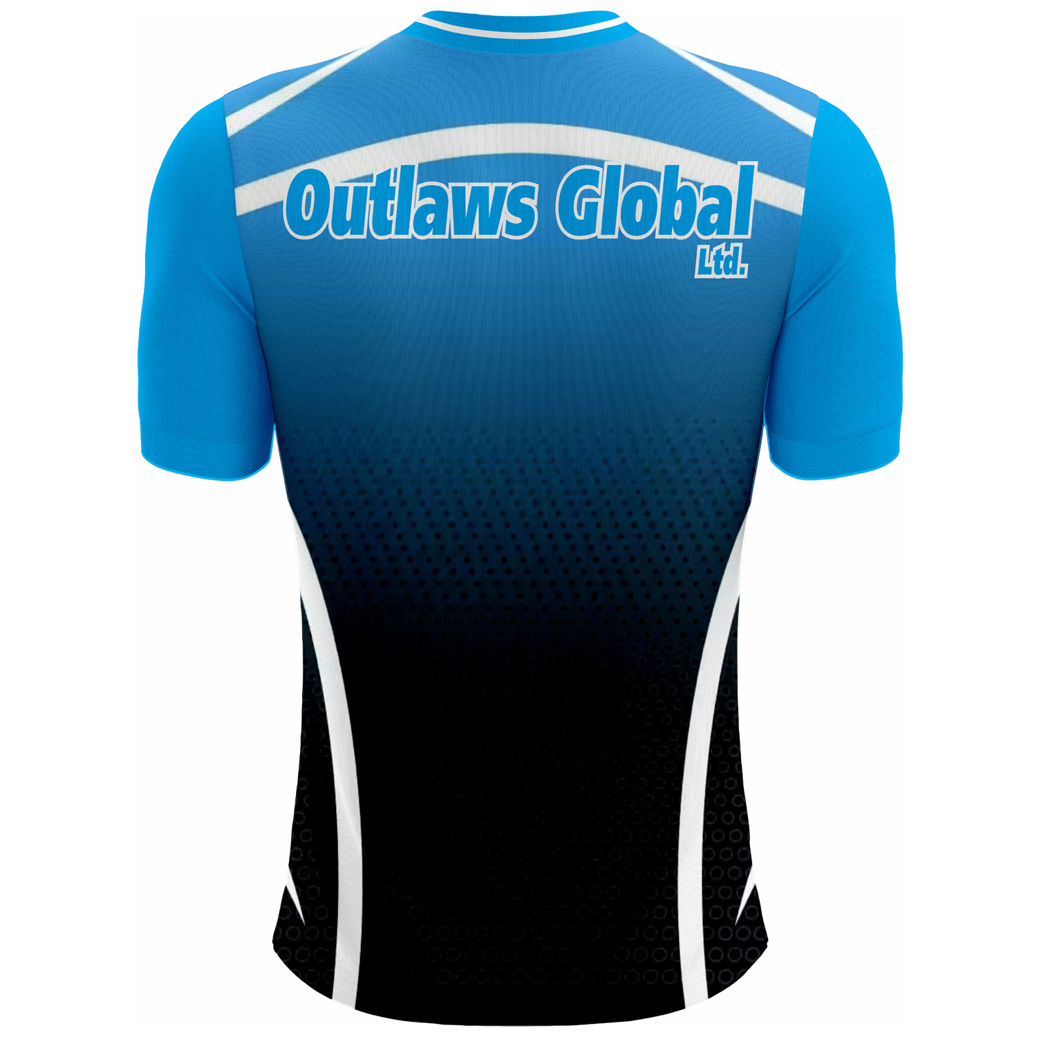 American Football Player V-Neck T-Shirt by Outlaws Global Ltd