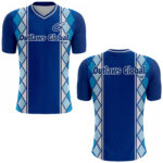 American Football Player V-Neck T-Shirt by Outlaws Global Ltd
