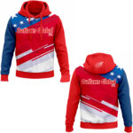 American Football Player Pullover Hoodies by Outlaws Global Ltd