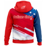 American Football Player Pullover Hoodies by Outlaws Global Ltd