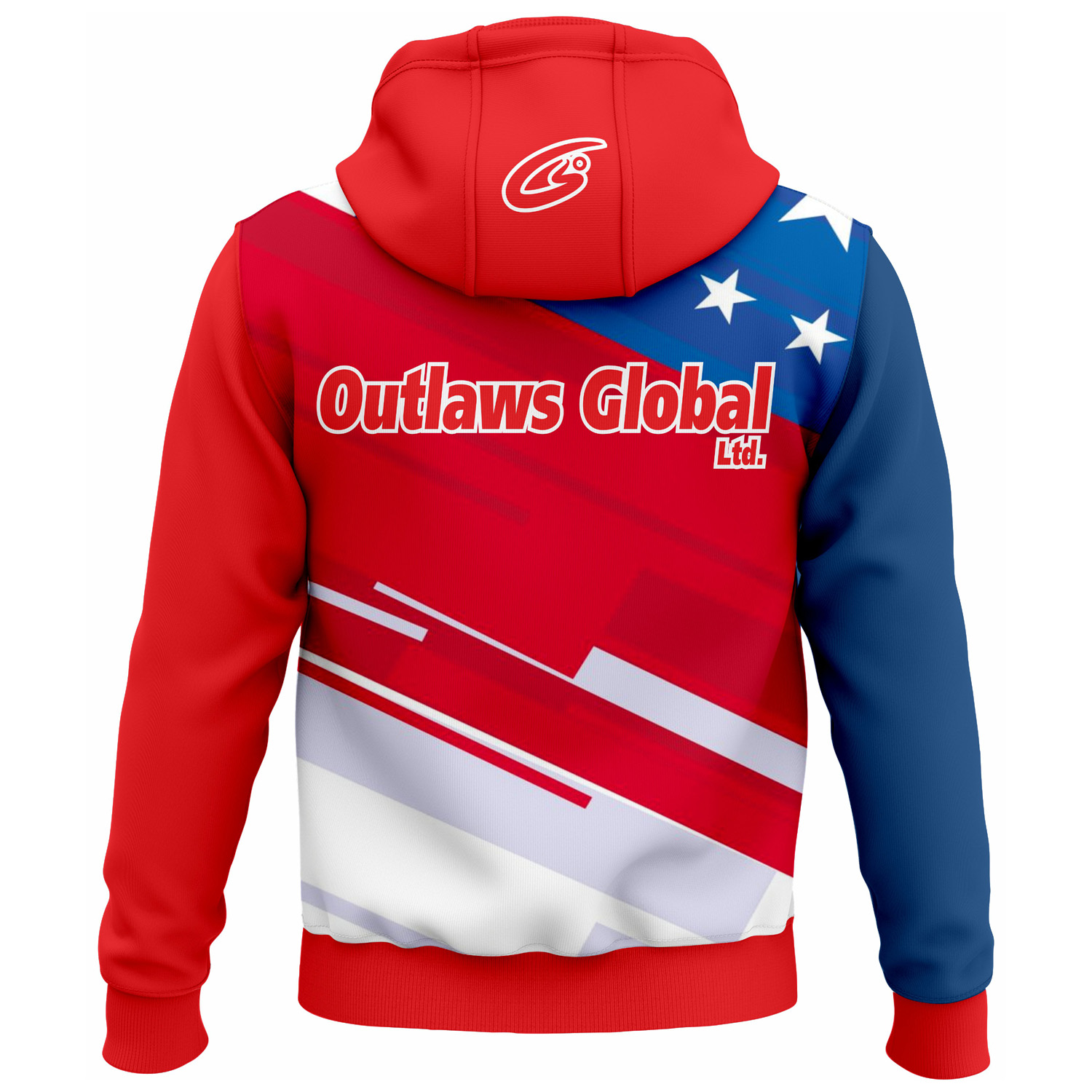 American Football Player Pullover Hoodies by Outlaws Global Ltd