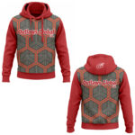 American Football Player Pullover Hoodies by Outlaws Global Ltd