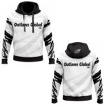 American Football Player Pullover Hoodies by Outlaws Global Ltd
