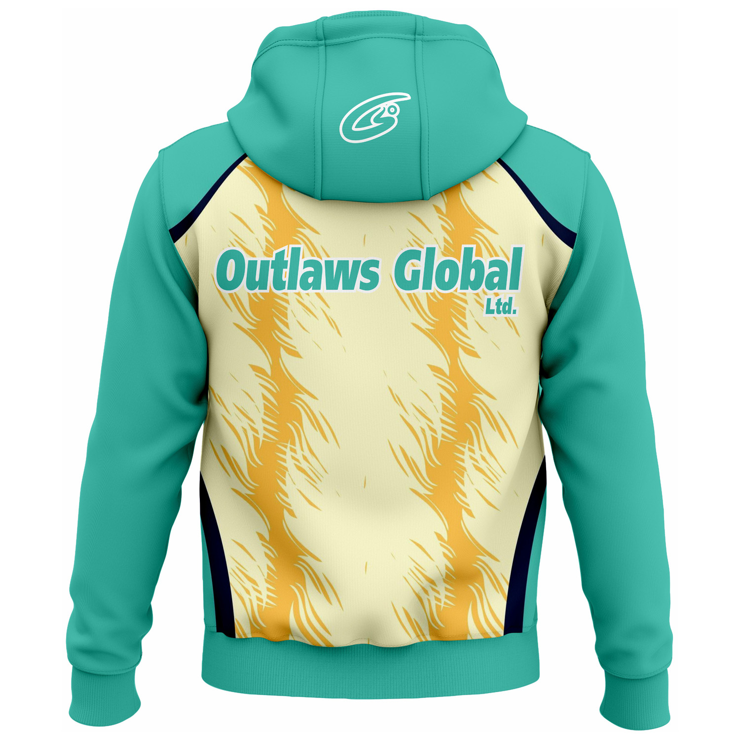 American Football Player Pullover Hoodies by Outlaws Global Ltd