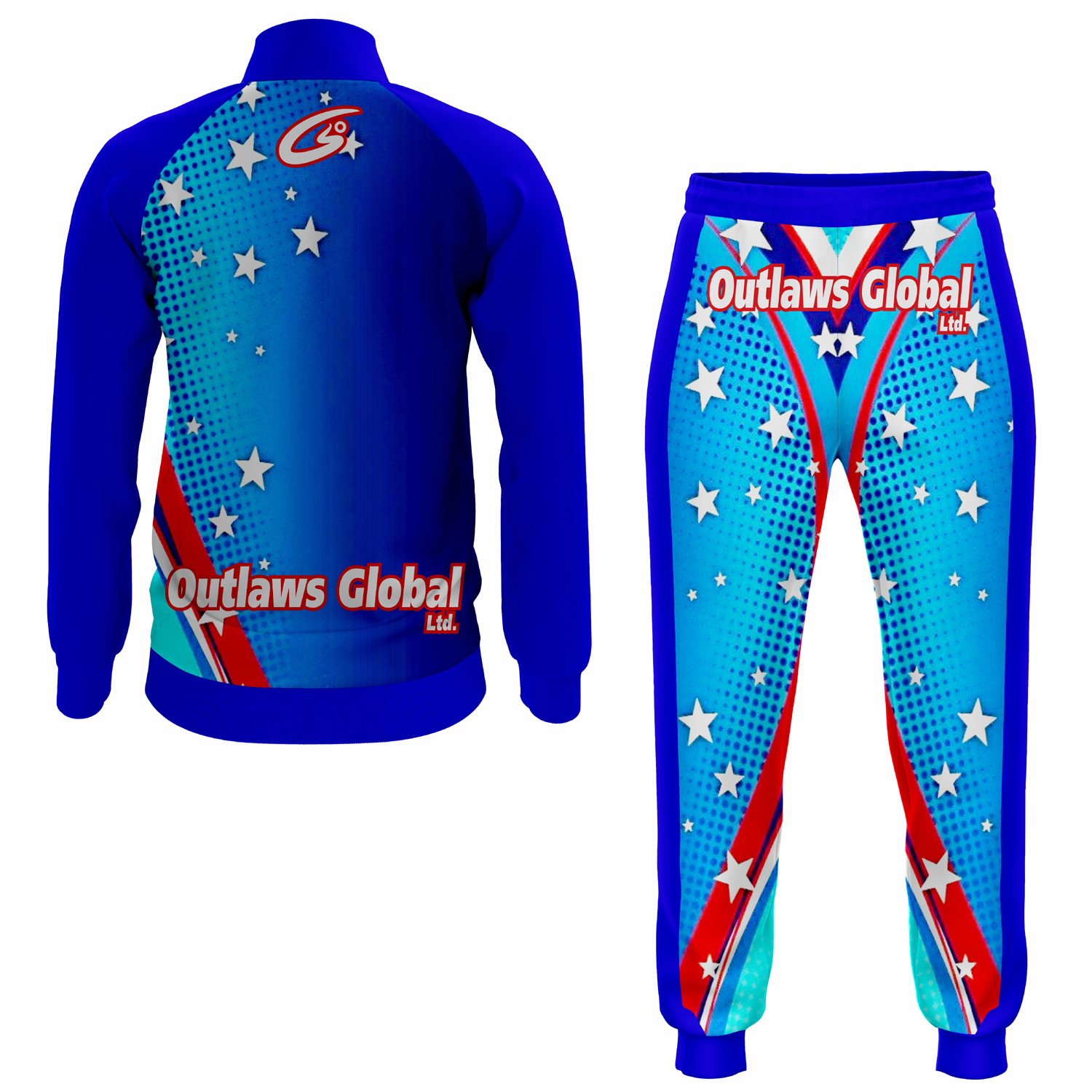 American Football Player Warmup Suit by Outlaws Global Ltd