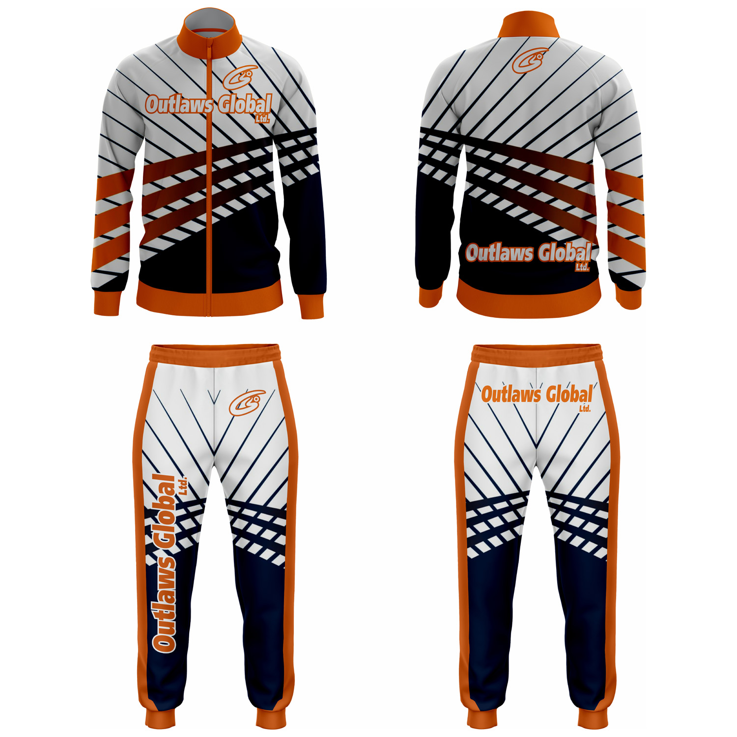 American Football Player Warmup Suit by Outlaws Global Ltd