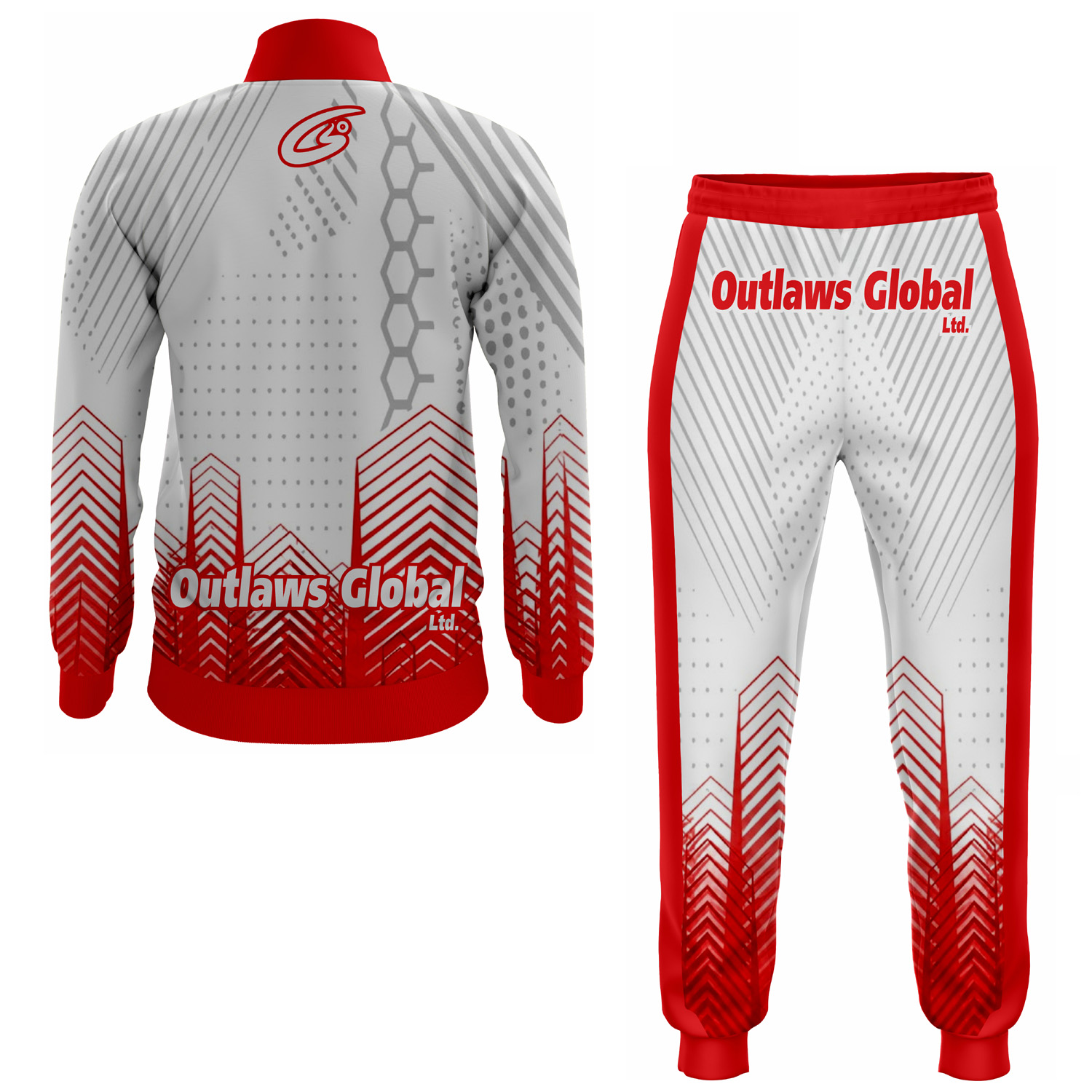 American Football Player Warmup Suit by Outlaws Global Ltd