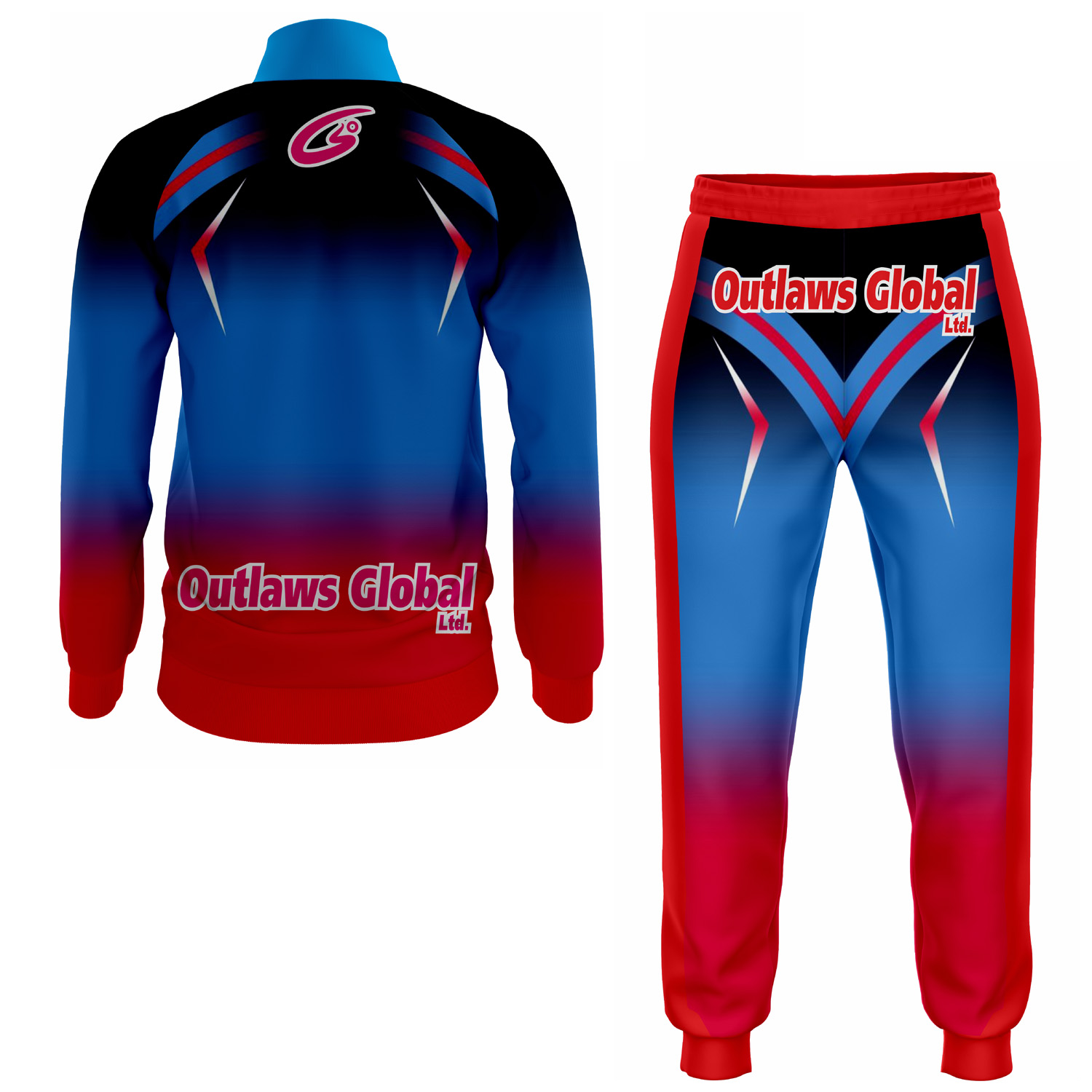 American Football Player Warmup Suit by Outlaws Global Ltd