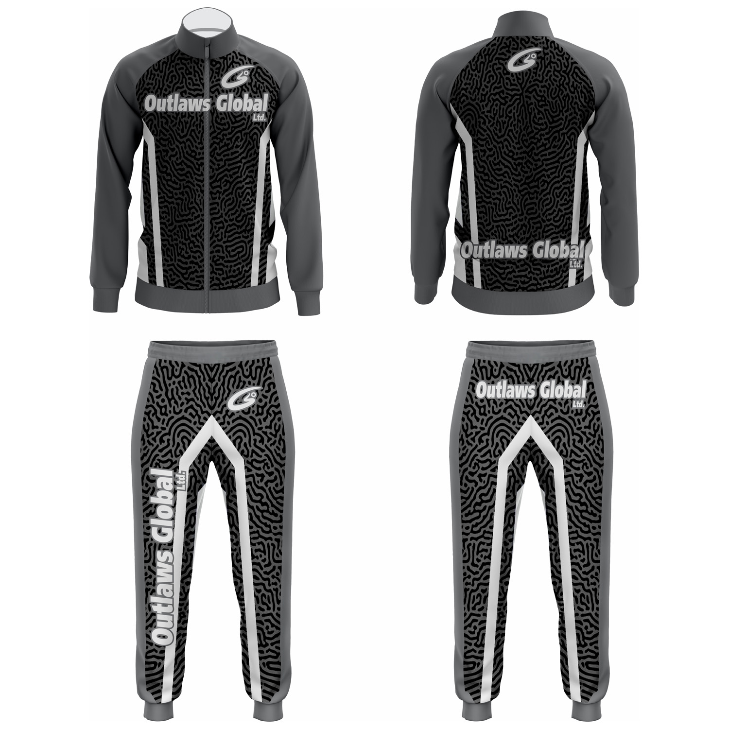 American Football Player Warmup Suit by Outlaws Global Ltd