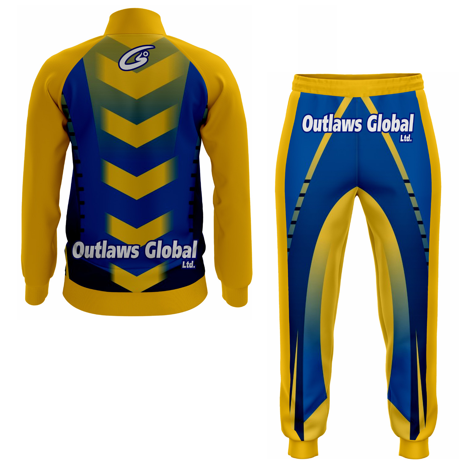 American Football Player Warmup Suit by Outlaws Global Ltd